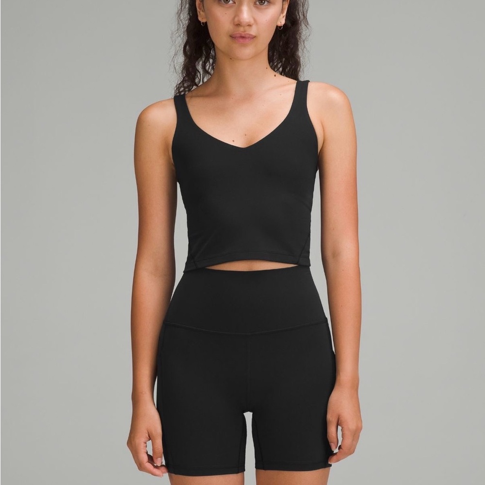 Lululemon Align Tank Top Light Support Black, size 6, EUC!